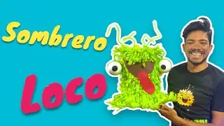 Sombrero loco 🤪 te enseño como elaborar uno, facil y rapido Diy