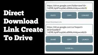 Download Link For direct Download, Google drive