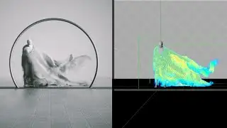 Cinema 4d Invisible Effect | Octane Render | Turbulence FD | FREE PROJECT