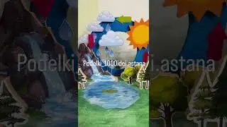 Идеи экологических поделок круговорот воды в природе и очистка воды