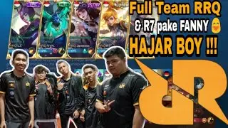 Full Team RRQ | R7 Pakai FANNY , HAJAR BOY !!! #rrq