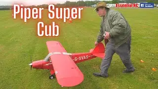 Fantastic Aero-Modelling ! RC replica of 1961 Piper Super Cub (Shuttleworth Collection)
