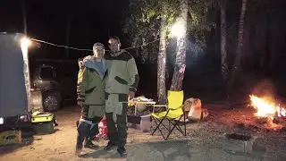 С женой на природу. Озеро Аргази. Хороший отдых