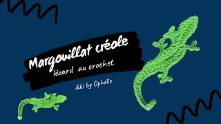 Crochet gecko lizard tutorial