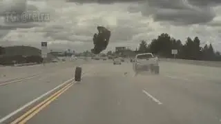 Взлетел на колесе