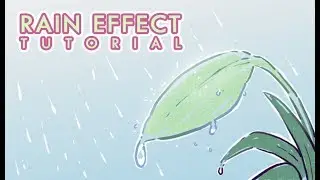 Rain Effect [Photoshop] Tutorial, ENG sub