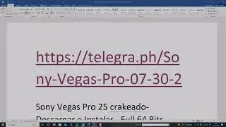 Sony Vegas Pro 25 crakeado- Descargar e Instalar - Full 64 Bits - Español