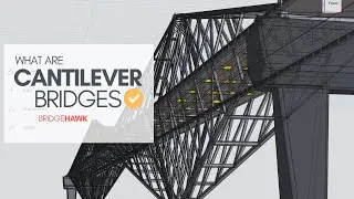 Amazing Cantilever Bridges || Civil Engineering || Detailed 3D model explaining all Components in 4K