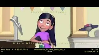 |The Incredibles| Violet Parr Test Animation with Sound Part 4