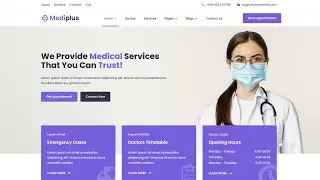 Creating a Modern and User-Friendly Medical Services Provider Website with HTML and CSS |Source code