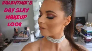 VALENTINE'S DAY SLAY MAKEUP TUTORIAL