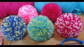 DIY Pom Pom Door Hanging | How to make Door Hanging Toran | #sewinghack, #embroideryhacks