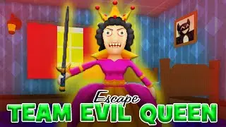 [👑NEW] КОМАНДНЫЙ ПОБЕГ ОТ ЗЛОЙ КОРОЛЕВЫ TEAM EVIL QUEEN ESCAPE TEAMWORK OBBY Roblox