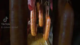 smoked meat completed smokehouse