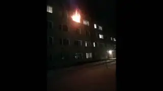 Пожар на Ноградской Мыски
