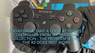 PS3 controller has a faulty R2 button - how to fix it?