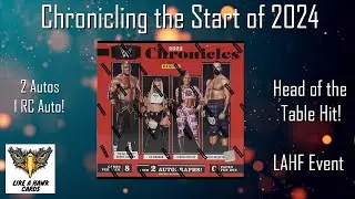 2022 Panini WWE Chronicles Hobby Box - 2 Autos!  Head of the Table Hit!  LAHF Event