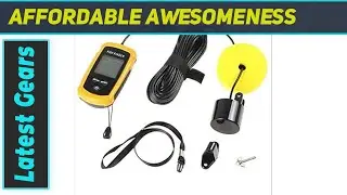 Portable Handheld Fish Finder with Sonar Transducer and LCD Display: Your Ultimate Fishing