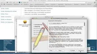 Installere MySQL på Mac
