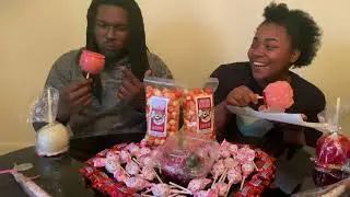 Our First Mukbang Valentines Day Edition!!!
