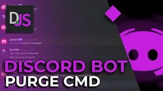 🔥 DiscordJS - Purge Command with Proper Permissions and Arguments 2021