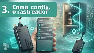 3. How to configure a new GPS tracker for a vending machine in the Pixmaq system.