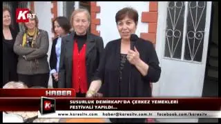 SUSURLUK DEMİRKAPI’DA ÇERKEZ YEMEKLERİ FESTİVALİ YAPILDI…