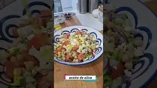 Ensalada griega de GARBANZOS