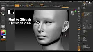 Mari to ZBrush Workflow - Texturing XYZ
