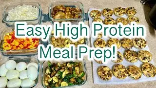 EASY FAST HIGH PROTEIN  MEAL PREP | IN WITH JEN