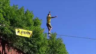 Balance Show - Gibbon-Slacklines "Live Advertising"