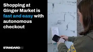 Shopping at Ginger Market is fast and easy with autonomous checkout