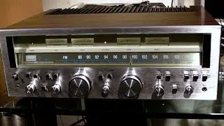 Vintage Sansui G-7000 cleaning