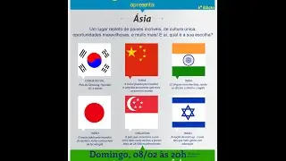 INTERCÂMBIO NA ÁSIA - Hangout Rede CsF #6