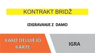 Izigravanje s ♣Q, pri čemer odmečemo ♣/♦A, ki ga izgubimo