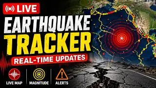🌍 LIVE: Worldwide Earthquake Monitor 24/7