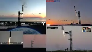 Starship Flight 5 Synced Multi-stream