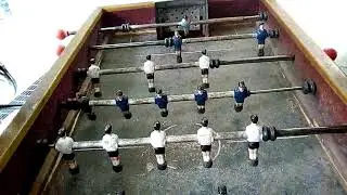jugando en el Taca Taca