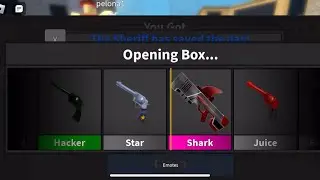 UNBOXING A GODLY SHARK IN MM2