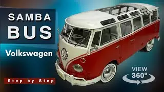 🚗🖌️ Building Vokswagen T1 Samba bus | Revell model kit Step by step