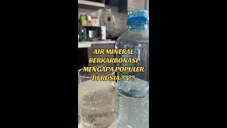 Orang Rusia menyukai air mineral berkarbonasi?