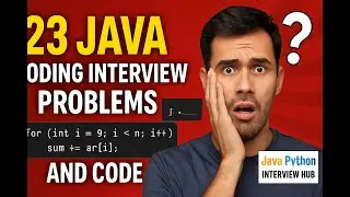 23 Java Coding Interview Problems with Code