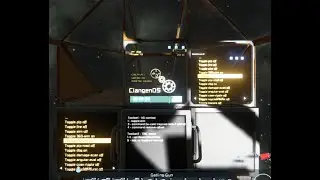 Space Engineers - running several scripts in a uniform screen space with user input streaming