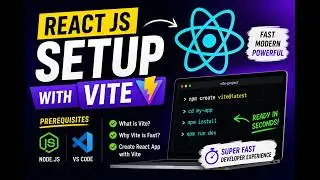 React JS Setup with Vite | Beginner Guide (2026)