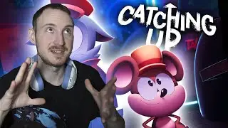 Catching Up - На Русском Пилот | Реакция на Cyber Cat Studio
