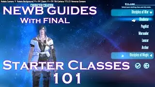 FFXIV Newb Guides: Starting Classes. Which one do I pick?