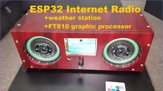 💡 ESP32 Internet Radio with 3.5