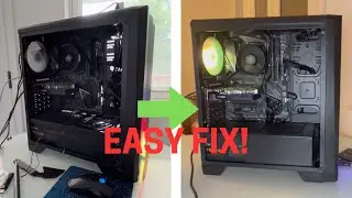 I repaired a Gaming PC. It was SO EASY! #pcbuild #gpu #gamingpc