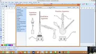 how to draw lab kits using chem sketch
