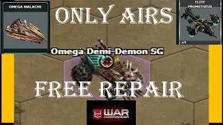 War Commander: OMEGA DEMI-DEMON SG / EASYWAY ONLY AIRS FAST/ FREE REPAIR